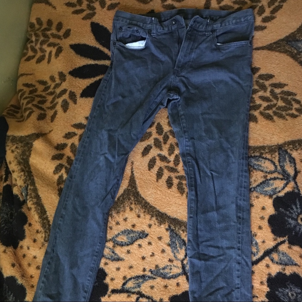 Grey Slim fit Jeans Size 34